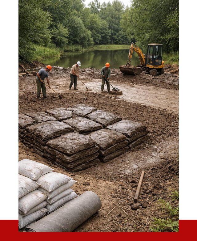 Купить глину для пруда в Шатуре от 4610 р. с доставкой | ПРОНЕРУДШтр