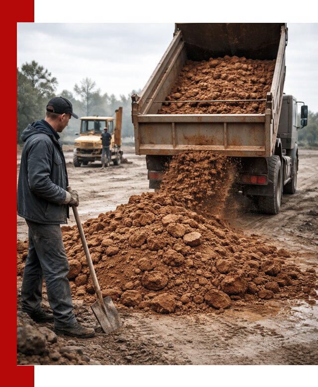 Глина для засыпки в Шатуре с доставкой самосвалами