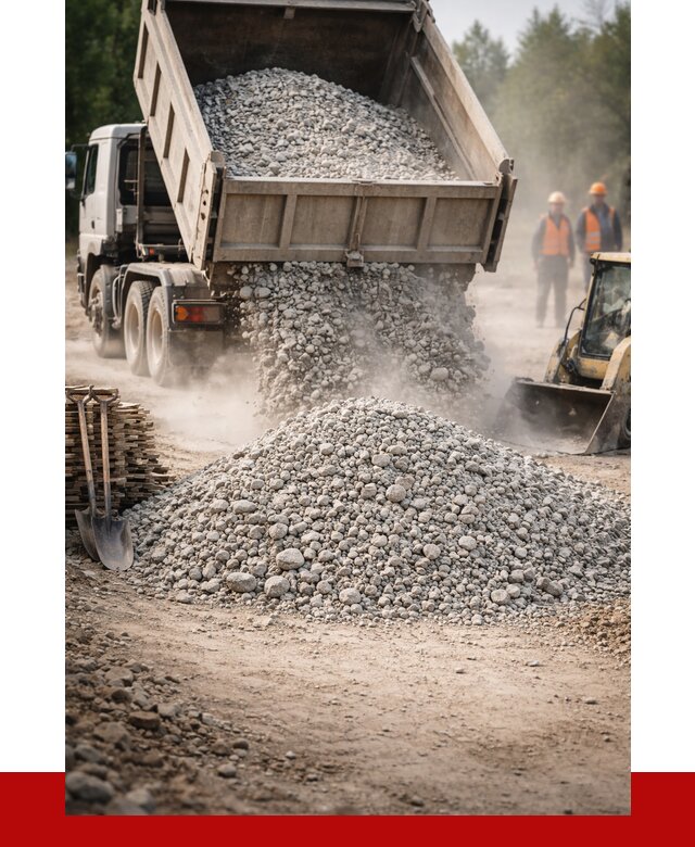 Купить дробленый бетон в Шатуре от 1741 р./куб | ПРОНЕРУДШтр