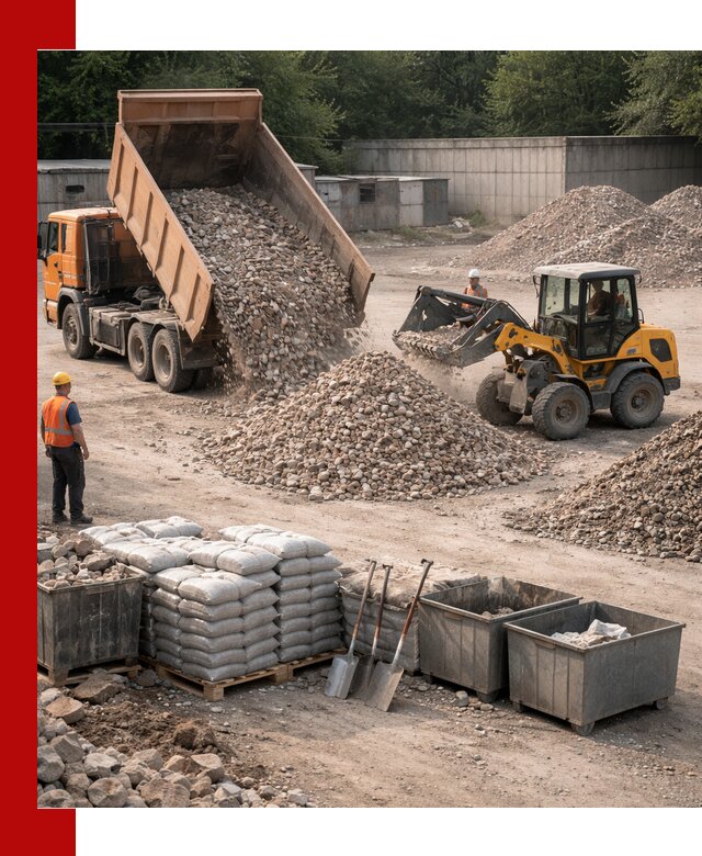 Вторичные материалы для отсыпки в Шатуре — поставка и доставка