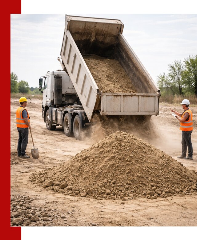 Доставка самосвалом 15 кубов в Шатуре за город и по городу