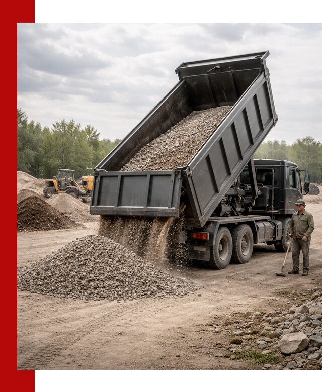 Доставка самосвалом 30 м3 по выгодным ценам в Шатуре