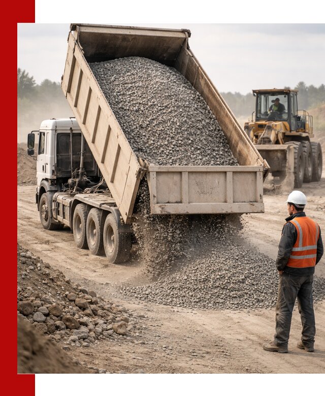 Доставка самосвалом 40 кубов цемента и сыпучих в Шатуре