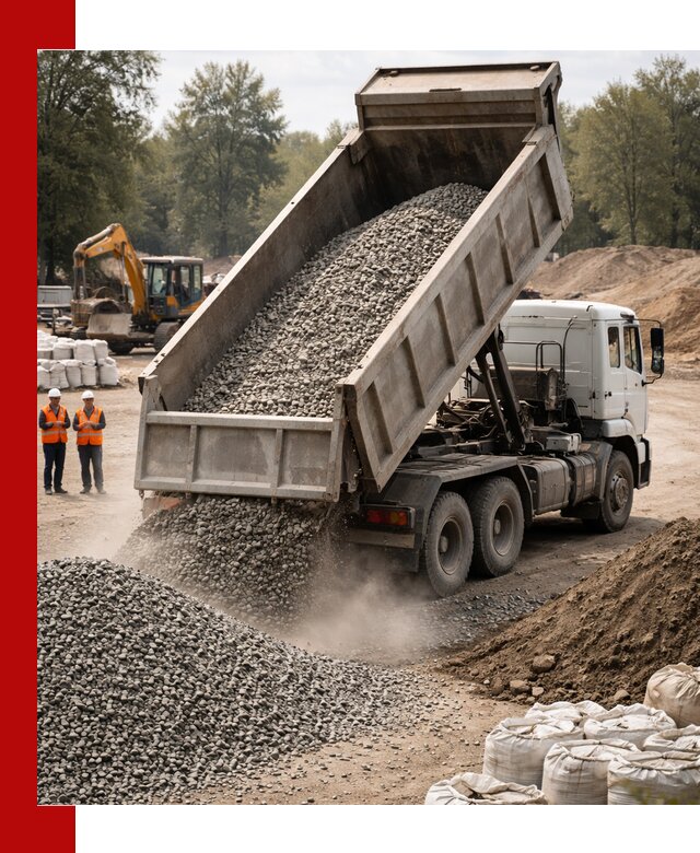 Аренда самосвала в Шатуре для доставки сыпучих и нерудных материалов