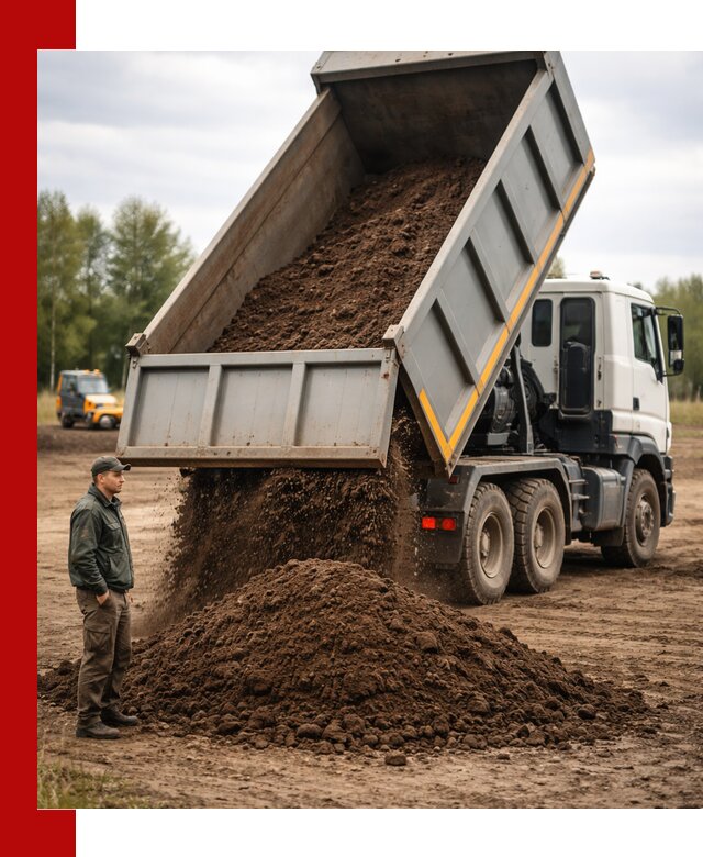 Аренда самосвала с водителем в Шатуре для сыпучих грузов и навоза