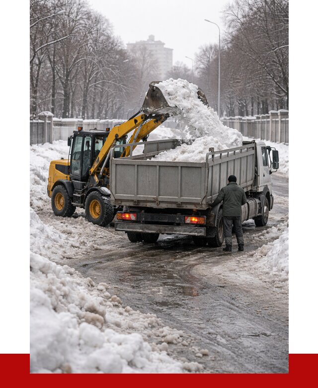 Вывоз снега с погрузкой в Шатуре от 3585 р. ПРОНЕРУДШтр