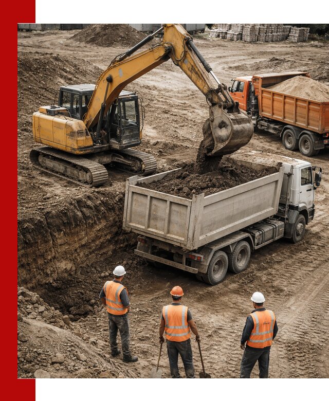 Разработка грунта для строительства и благоустройства в Шатуре