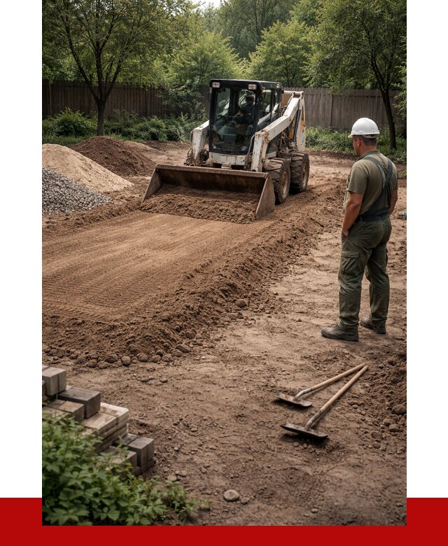 Выравнивание участка под ключ в Шатуре от 3585 р. | ПРОНЕРУДШтр